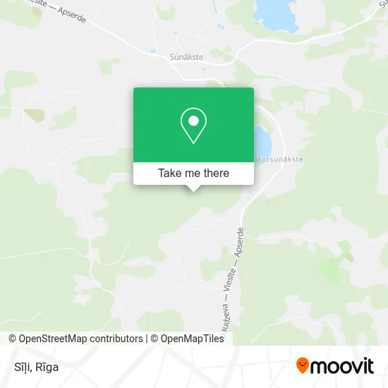 Sīļi map