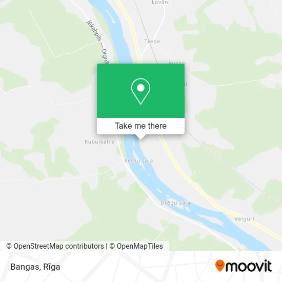 Bangas map