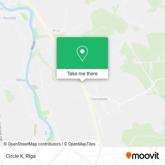 Circle K map