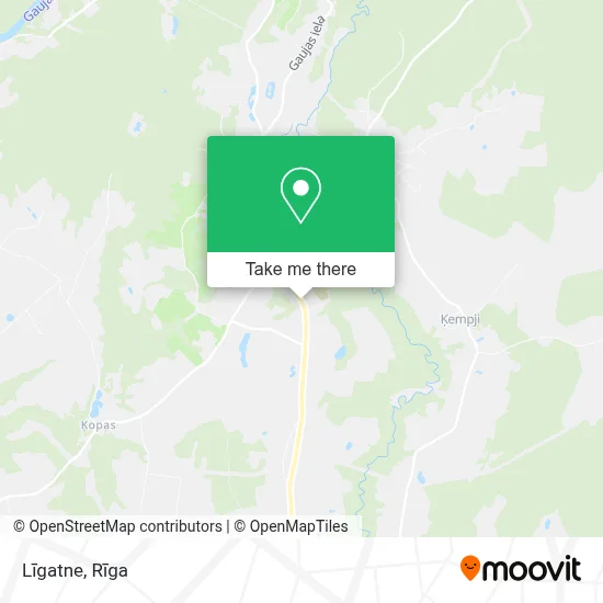 Līgatne map