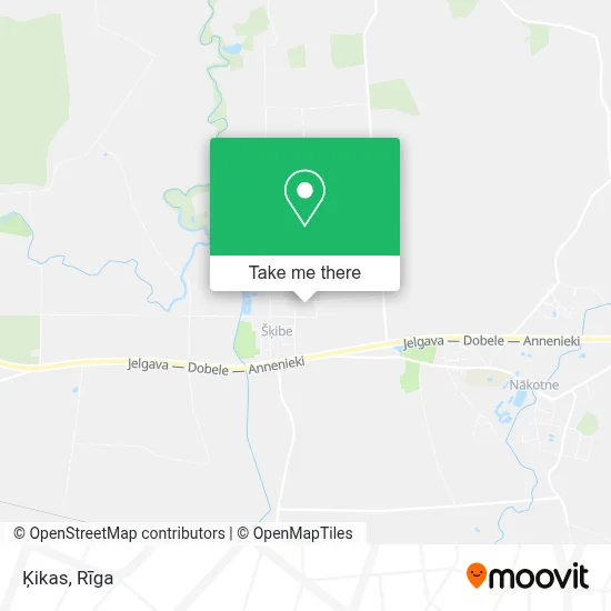 Ķikas map