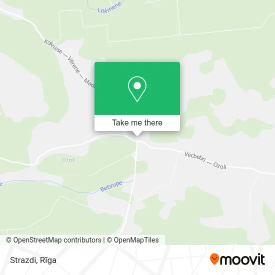 Strazdi map