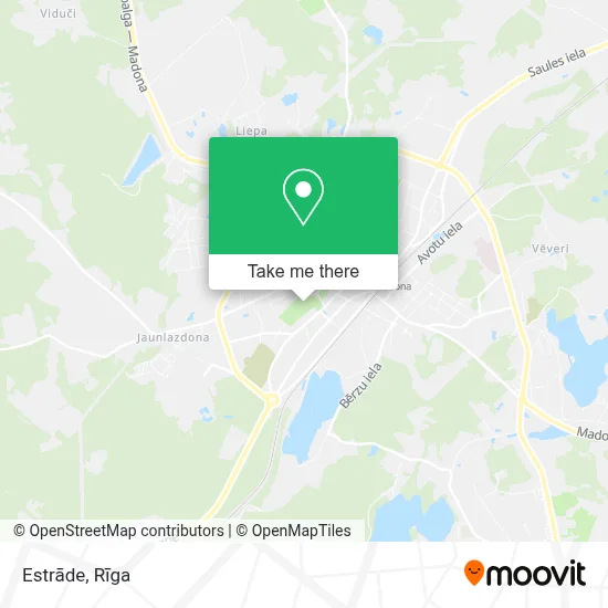Estrāde map