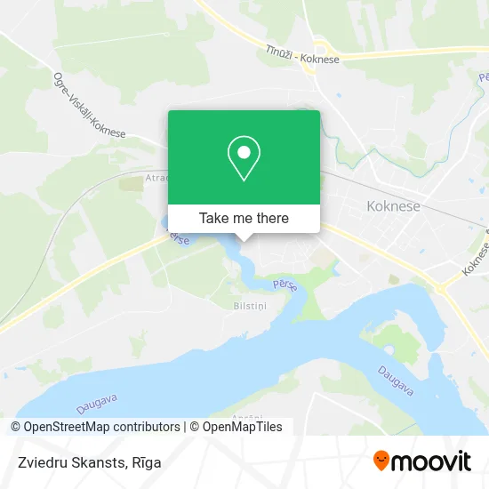 Zviedru Skansts map
