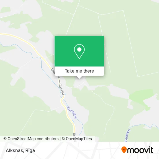 Alksnas map