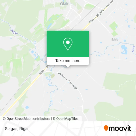 Selgas map