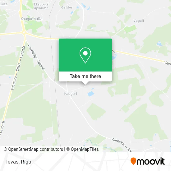 Ievas map