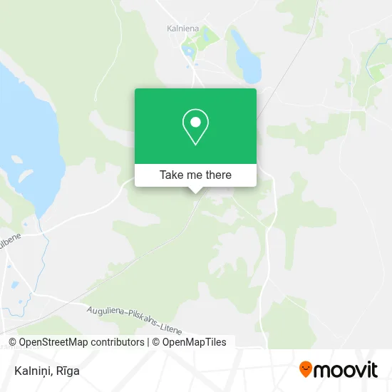 Kalniņi map