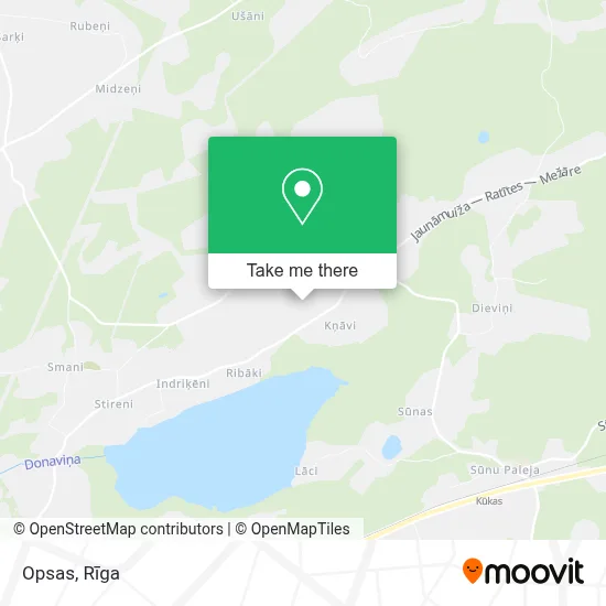 Opsas map