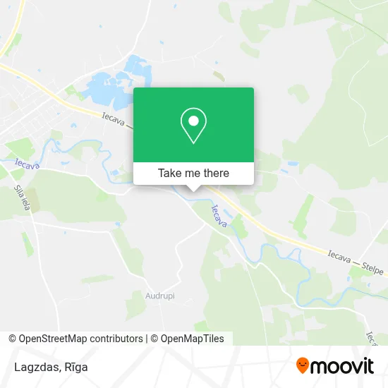 Lagzdas map