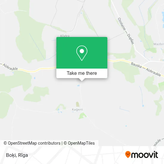 Boķi map