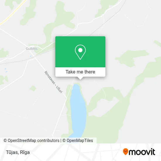 Tūjas map