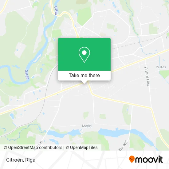 Citroën map
