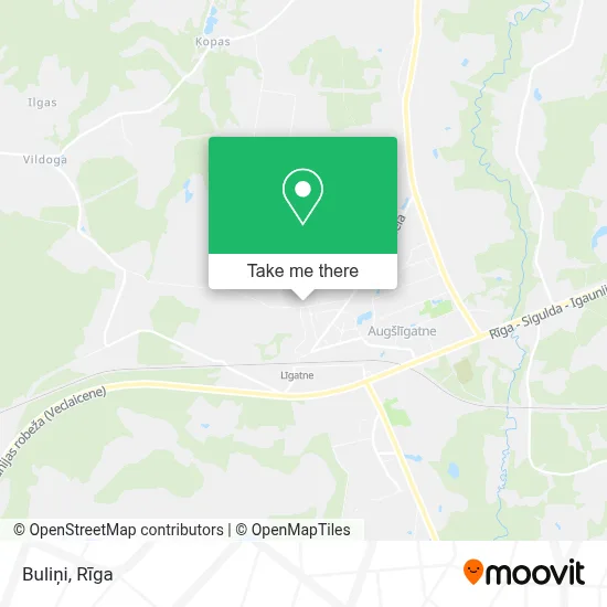 Buliņi map