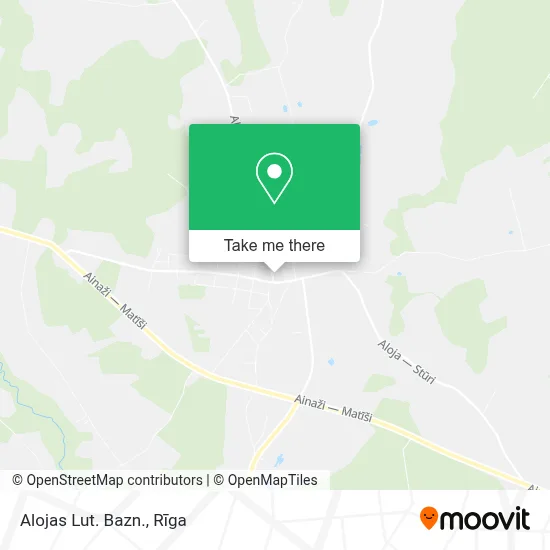 Alojas Lut. Bazn. map