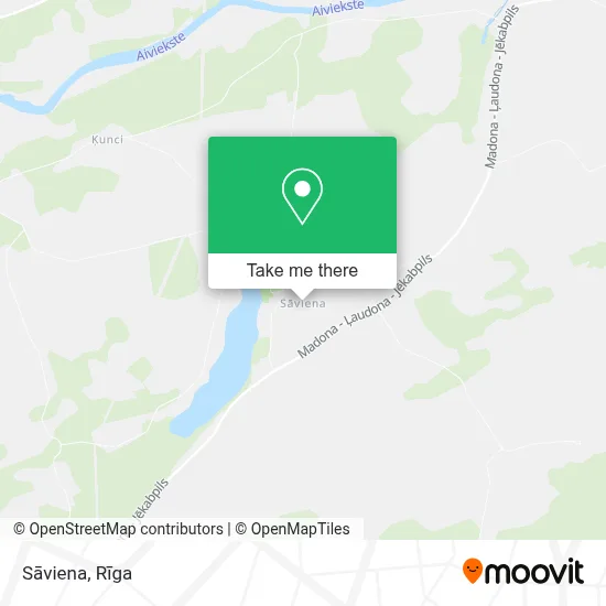 Sāviena map