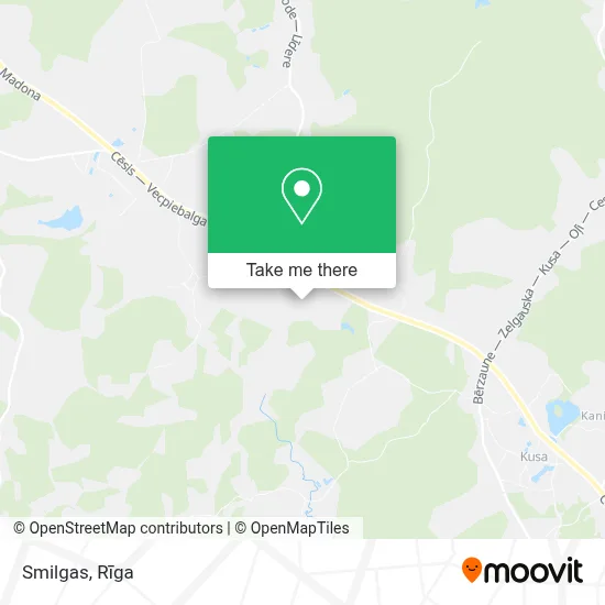 Smilgas map