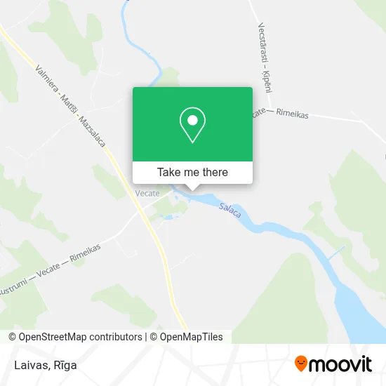 Laivas map