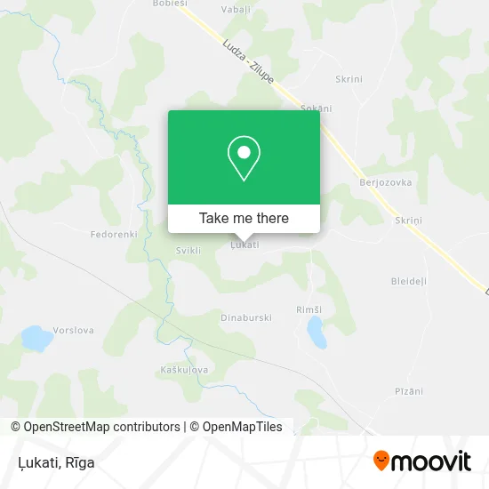 Ļukati map
