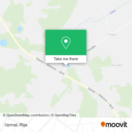 Upmaļi map