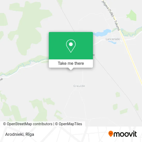 Arodnieki map