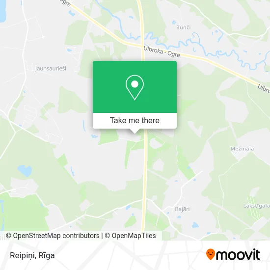 Reipiņi map