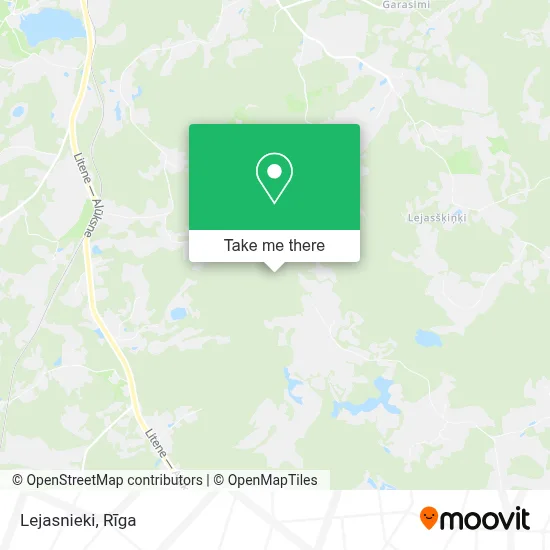 Lejasnieki map