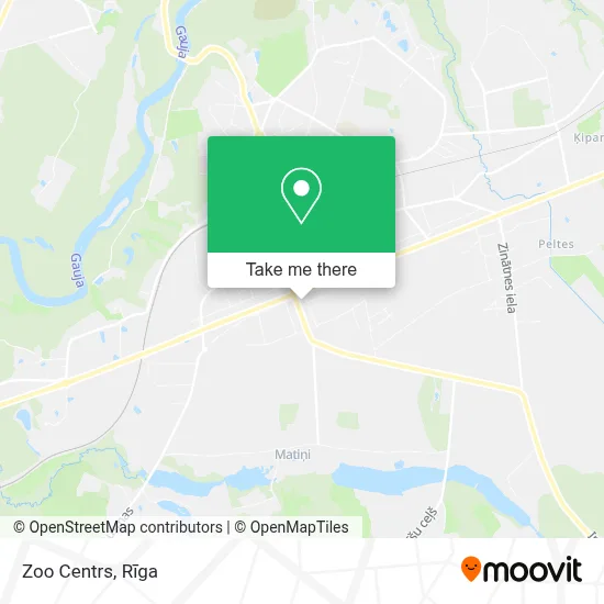 Zoo Centrs map