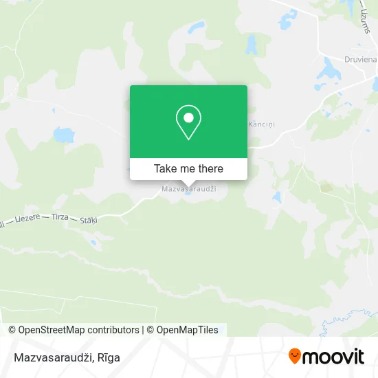 Mazvasaraudži map