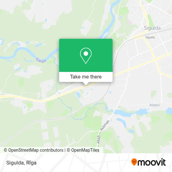 Sigulda map