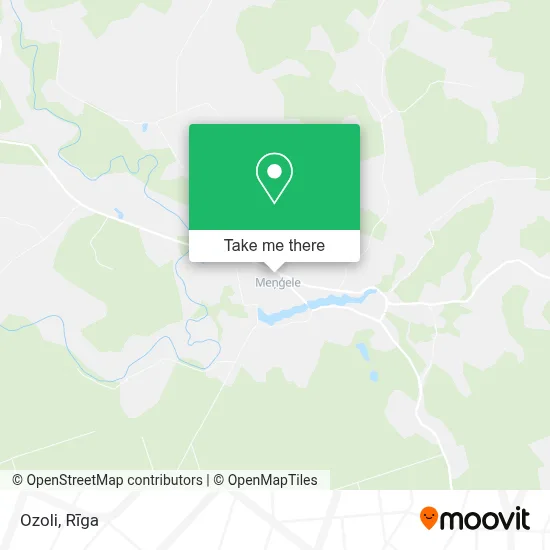 Ozoli map
