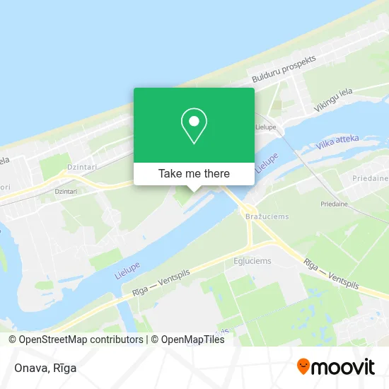 Onava map
