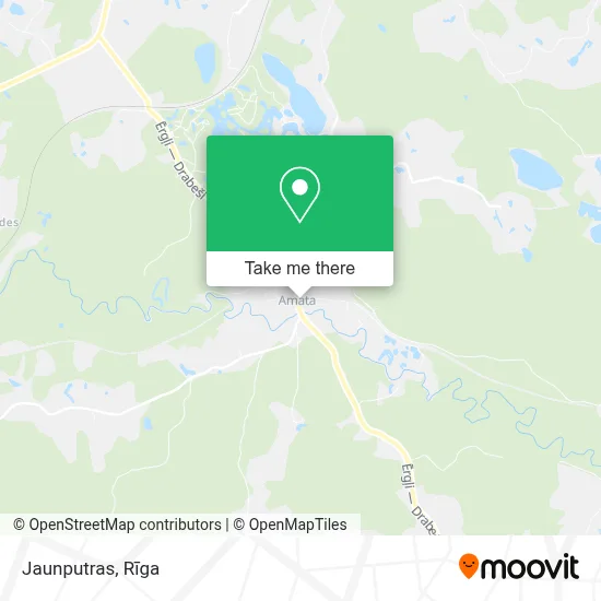 Jaunputras map