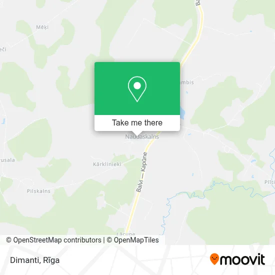 Dimanti map