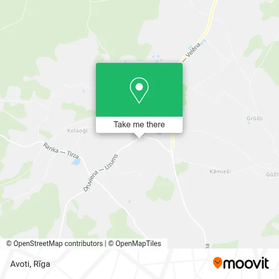 Avoti map