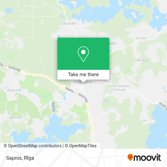 Sapnis map