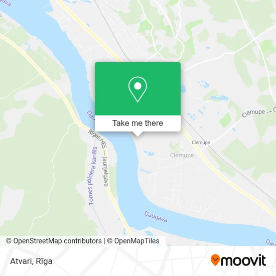 Atvari map