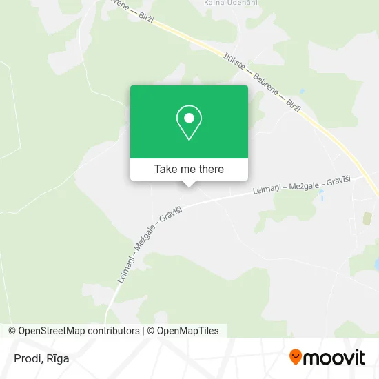 Prodi map