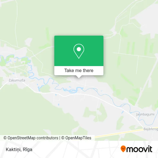 Kaktiņi map