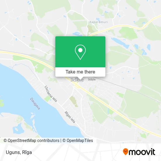 Uguns map