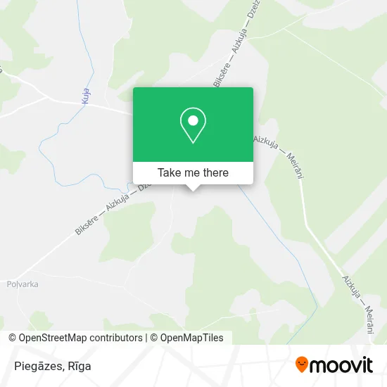 Piegāzes map