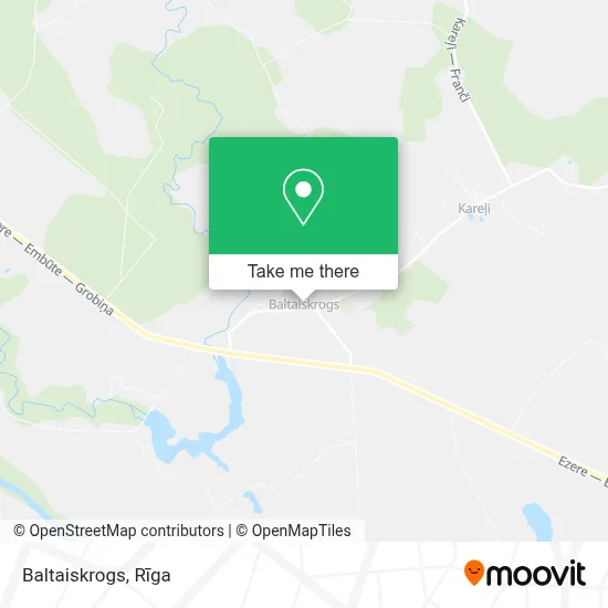 Baltaiskrogs map