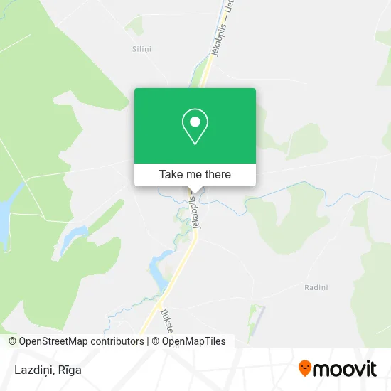 Lazdiņi map
