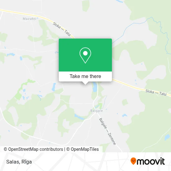 Salas map