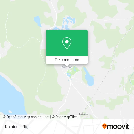 Kalniena map