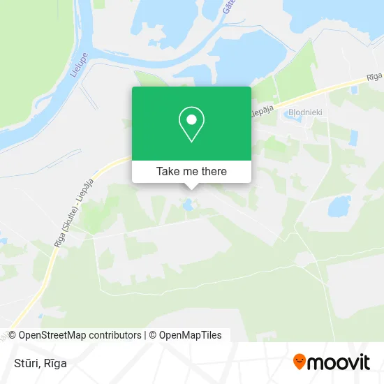 Stūri map