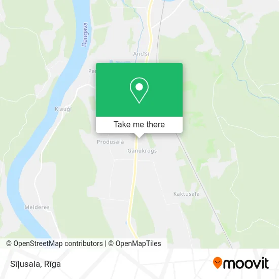 Sīļusala map