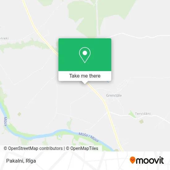Pakalni map