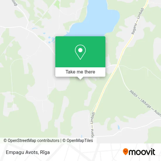 Empagu Avots map