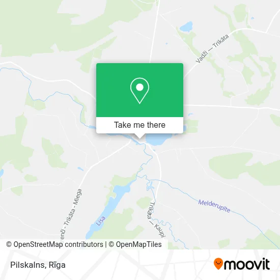 Pilskalns map
